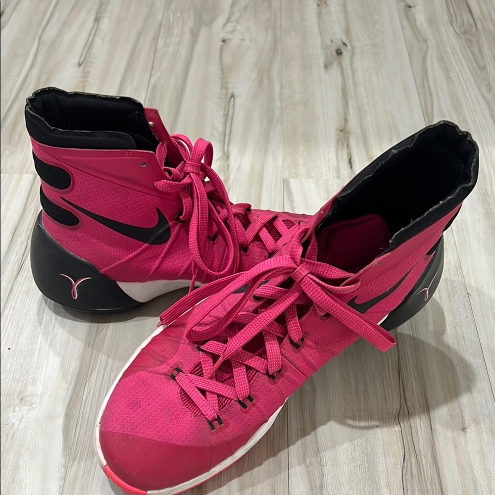 Nike Women's Pink High-Top Sneakers size 8.5 mens 9.5 womens